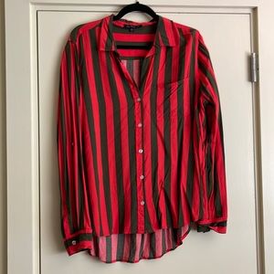 Velvet Heart Button Up